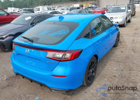 2025 Honda Civic Sport из США, поврежденный, VIN 19XFL2H88SE015461